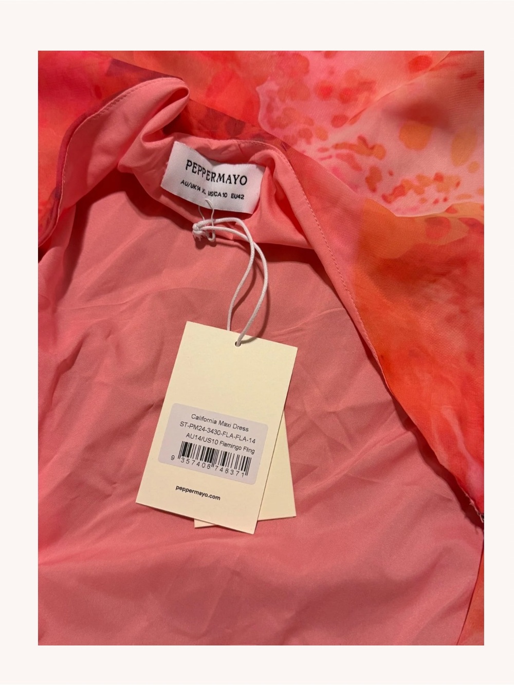Peppermayo California Flamingo Fling Maxi Dress - Picture 4 of 7